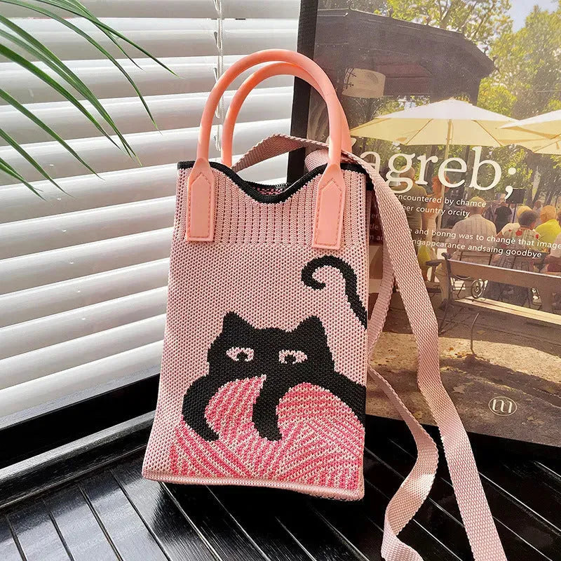 Love Mini Knit Shoulder Crossbody Bag - Bella Enchanté